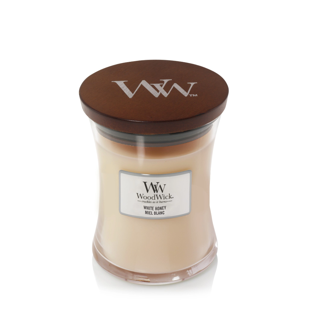 Woodwick White Honey Medium